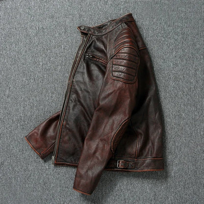 Chaqueta de cuero vintage