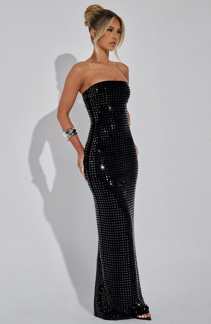 Aurelessa™ | Vestido largo de lentejuelas