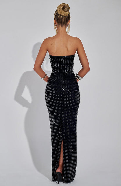 Aurelessa™ | Vestido largo de lentejuelas