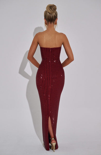 Aurelessa™ | Vestido largo de lentejuelas