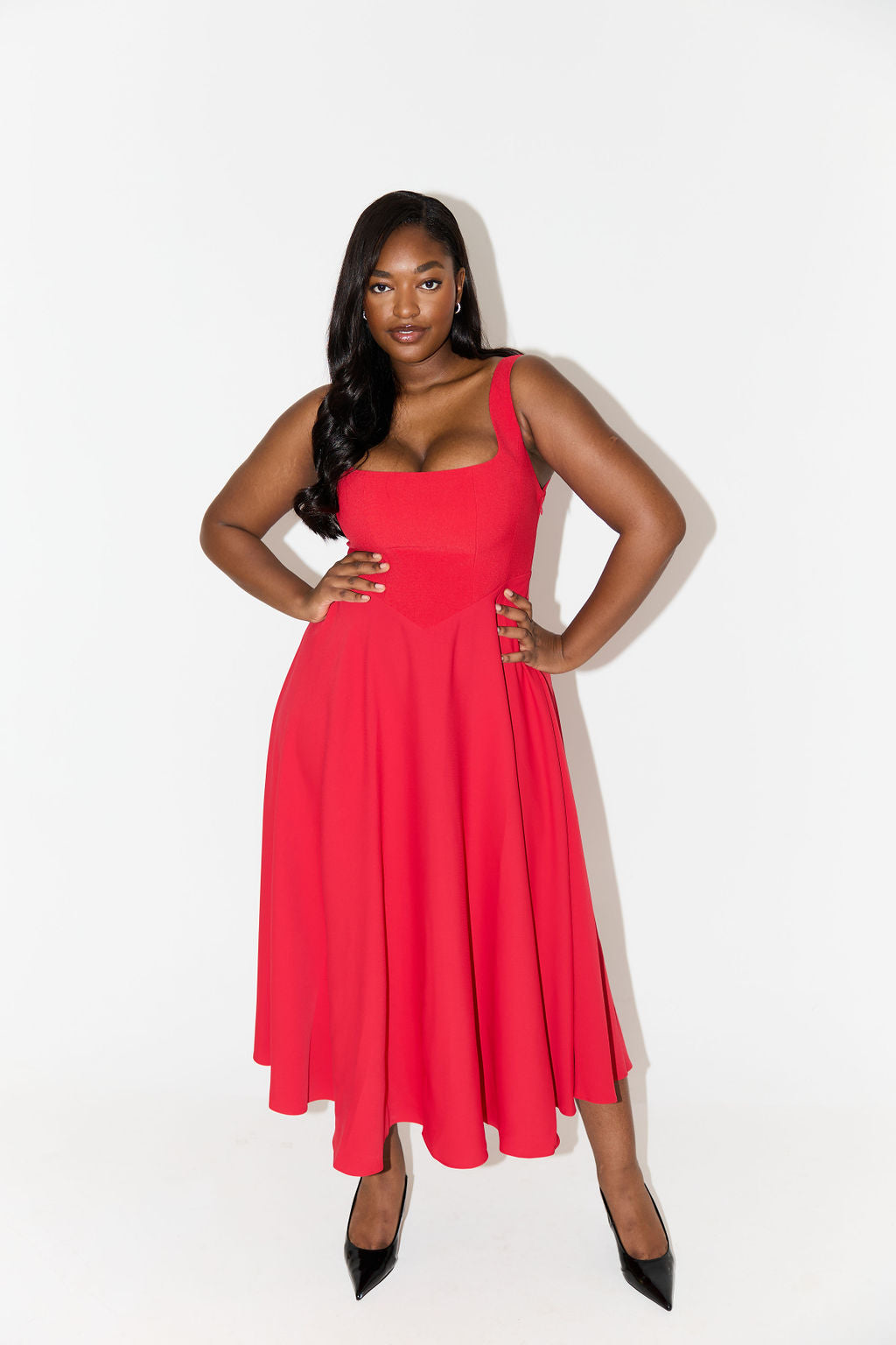 Selene™ | Vestido midi fluido y atemporal