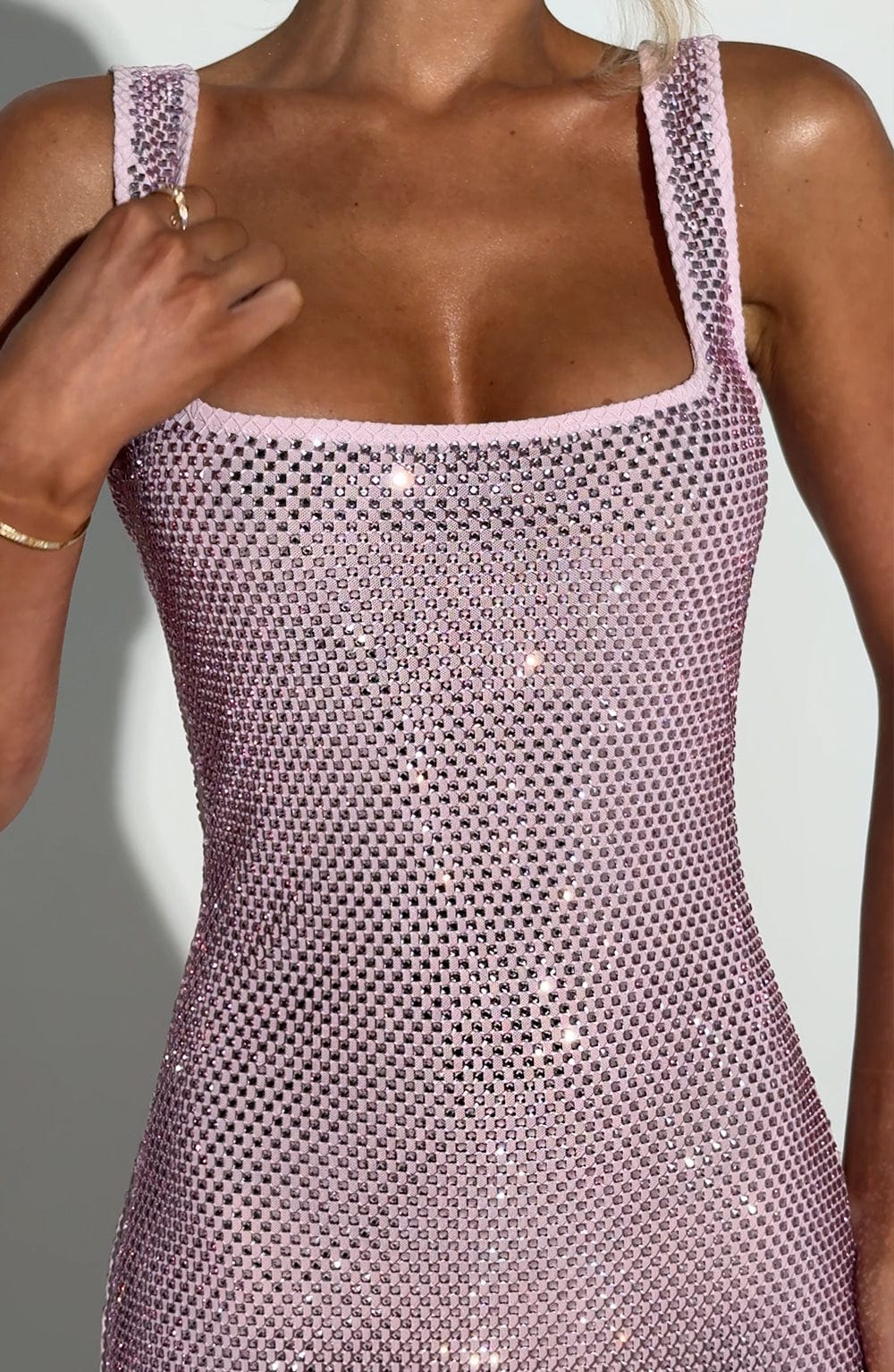 Sariel™ | Vestido largo brillante