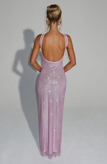 Sariel™ | Vestido largo brillante