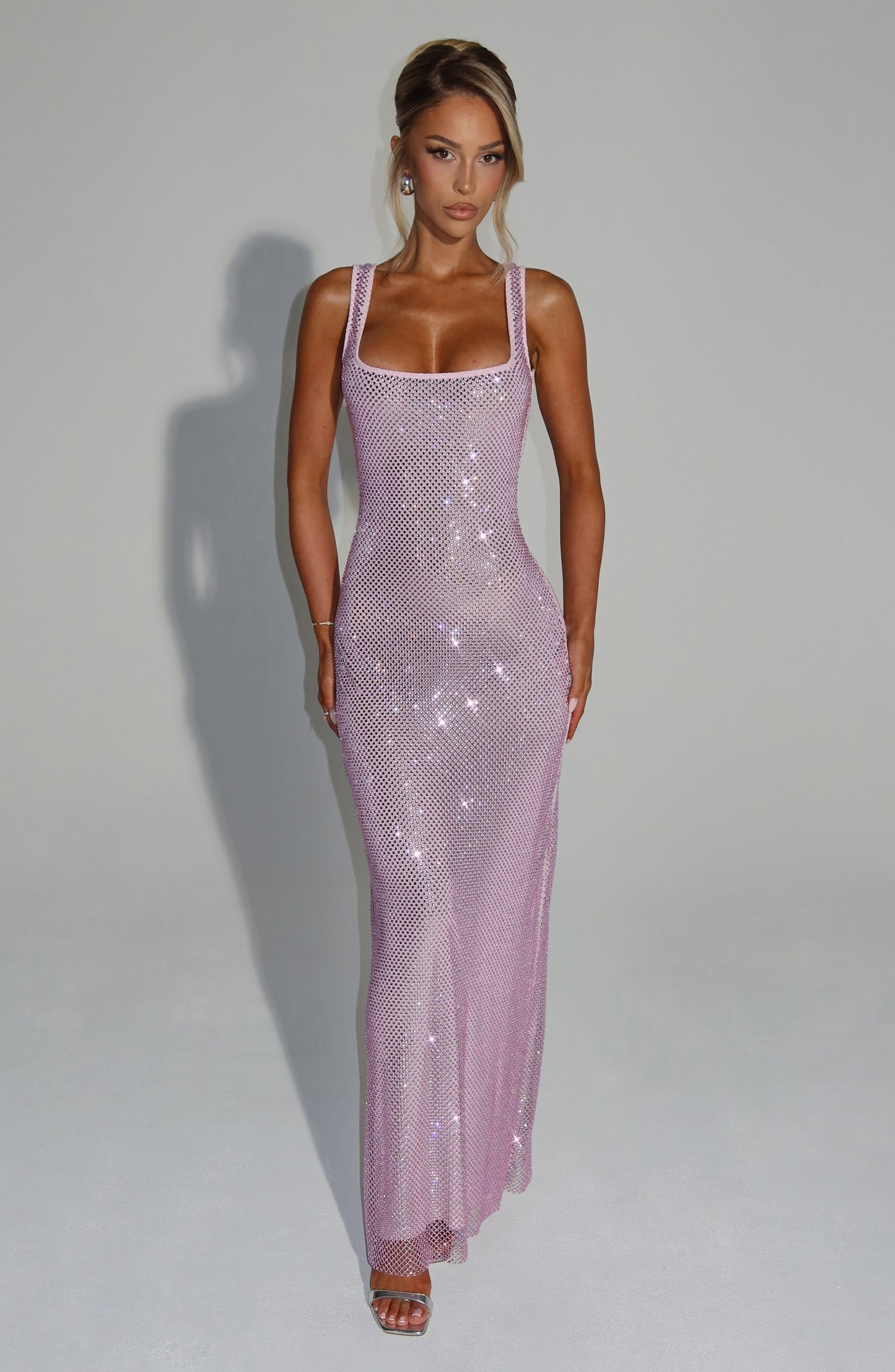 Sariel™ | Vestido largo brillante