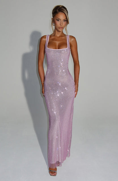 Sariel™ | Vestido largo brillante