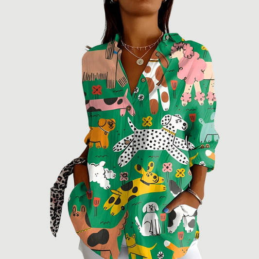 Blusa Mille™ | Artistic Bloom
