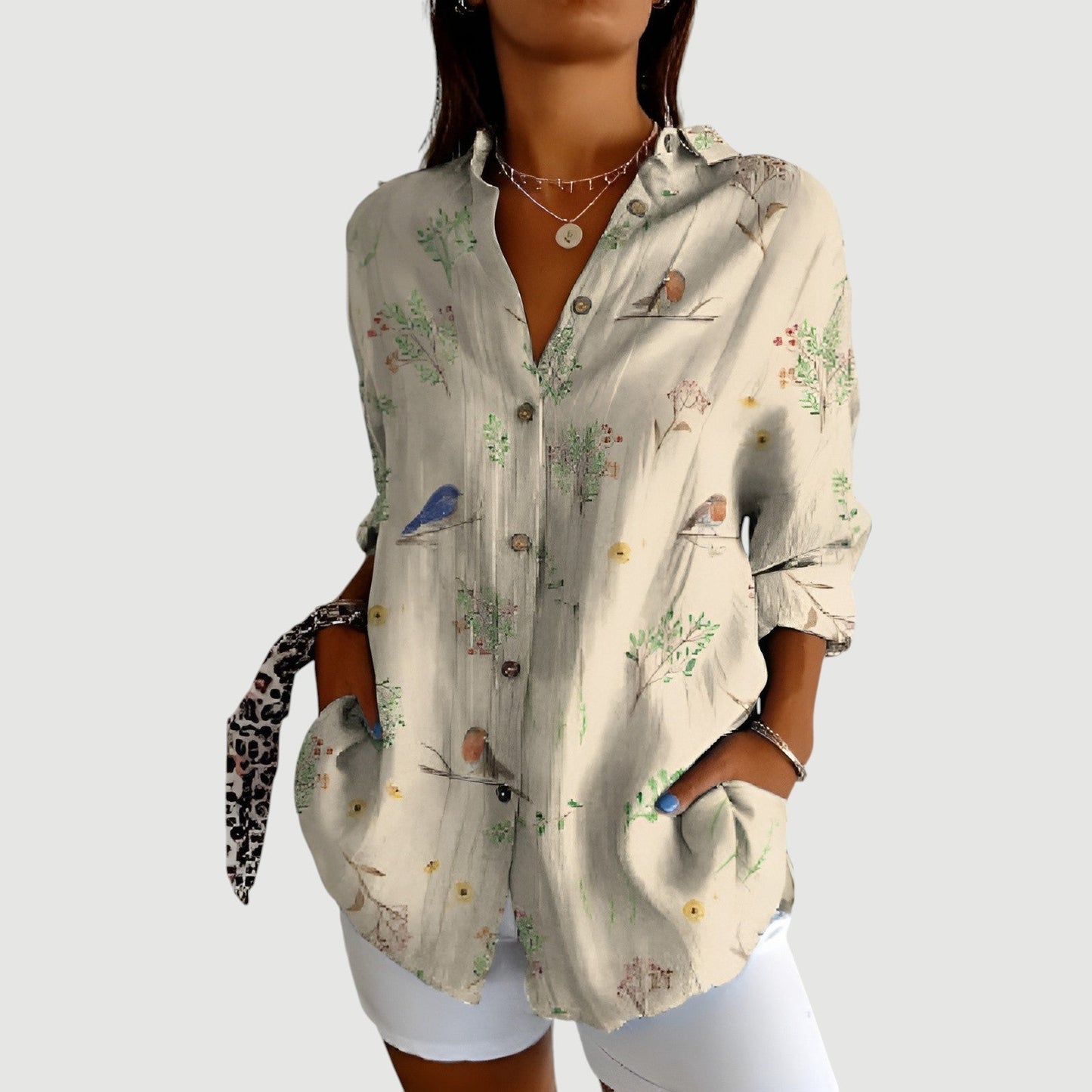 Ronja™ | Blusa Artística Bloom