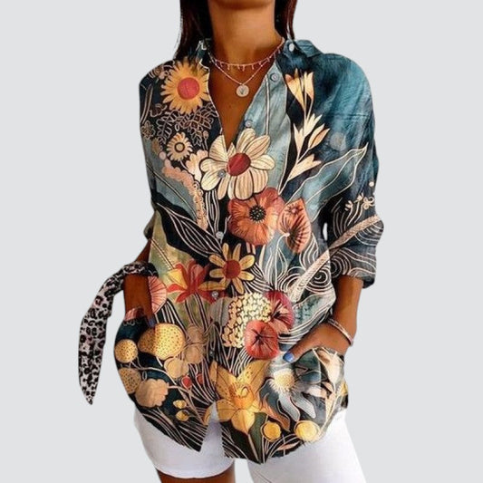 Astrid™ | Blusa Artística Bloom