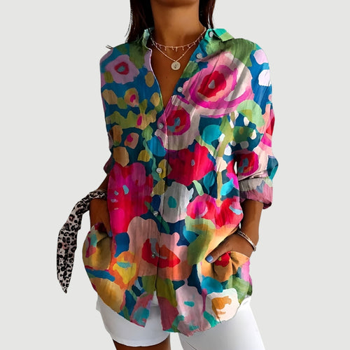 Anna™ | Blusa Artística Bloom