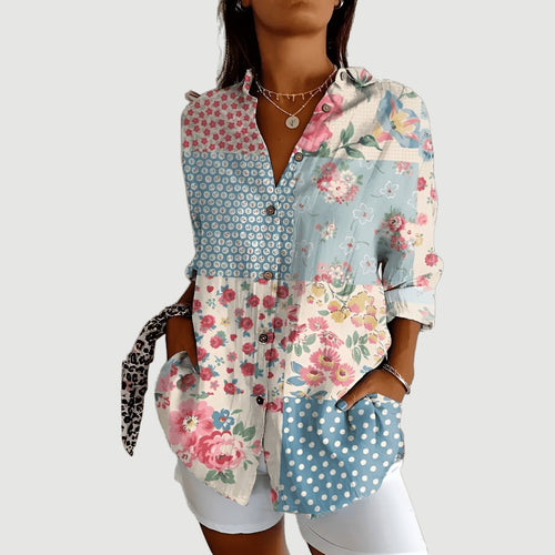Liv™ | Blusa Artística Bloom