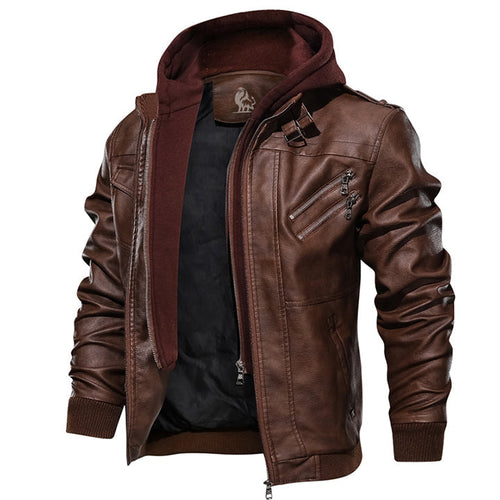 Chaqueta de cuero Salvi