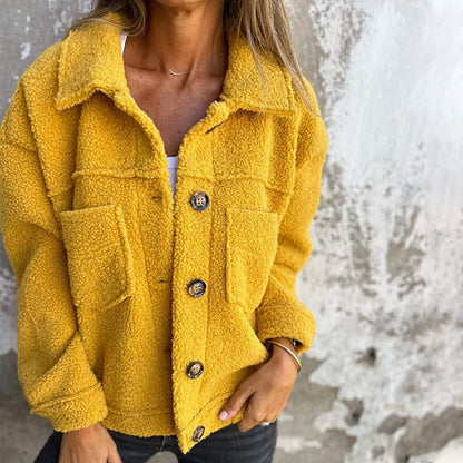 Lila | Chaqueta de peluche con estilo 