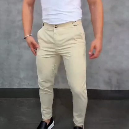 Max | Pantalones elásticos ajustados para hombre