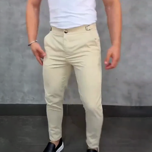 Max | Pantalones elásticos ajustados para hombre