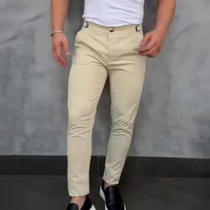 Max | Pantalones elásticos ajustados para hombre