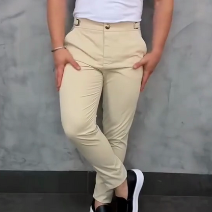 Max | Pantalones elásticos ajustados para hombre