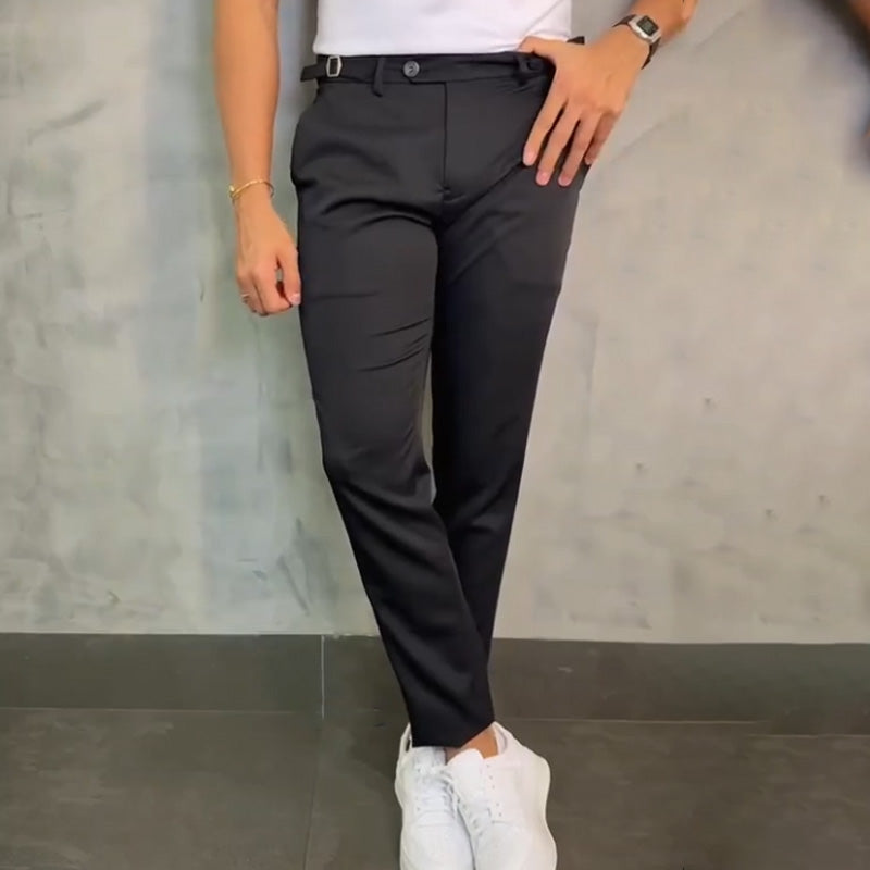 Max | Pantalones elásticos ajustados para hombre