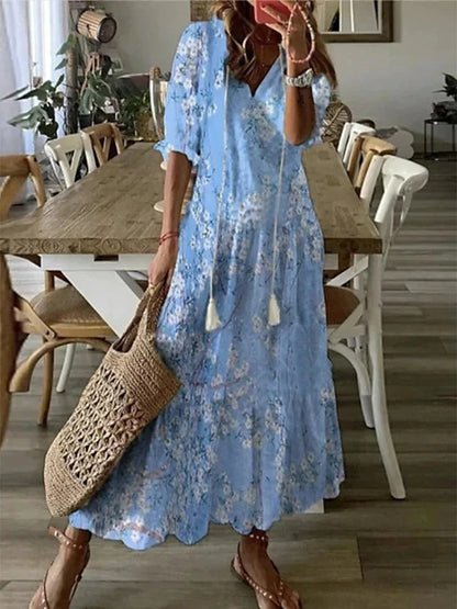 Lulla | Vestido bohemio favorecedor 