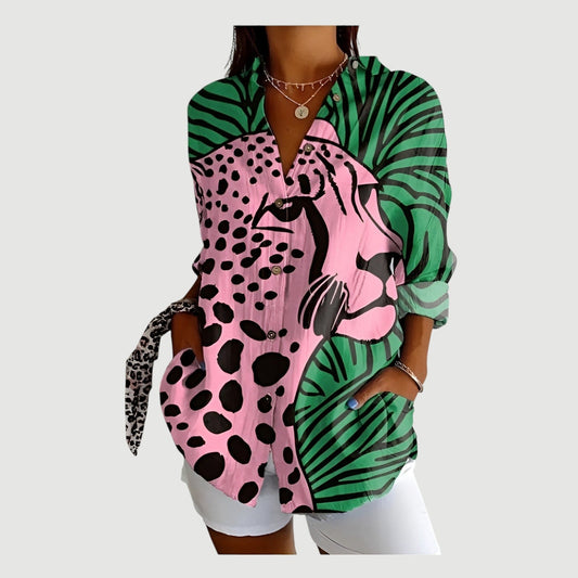 Vera™ | Blusa Artística Bloom