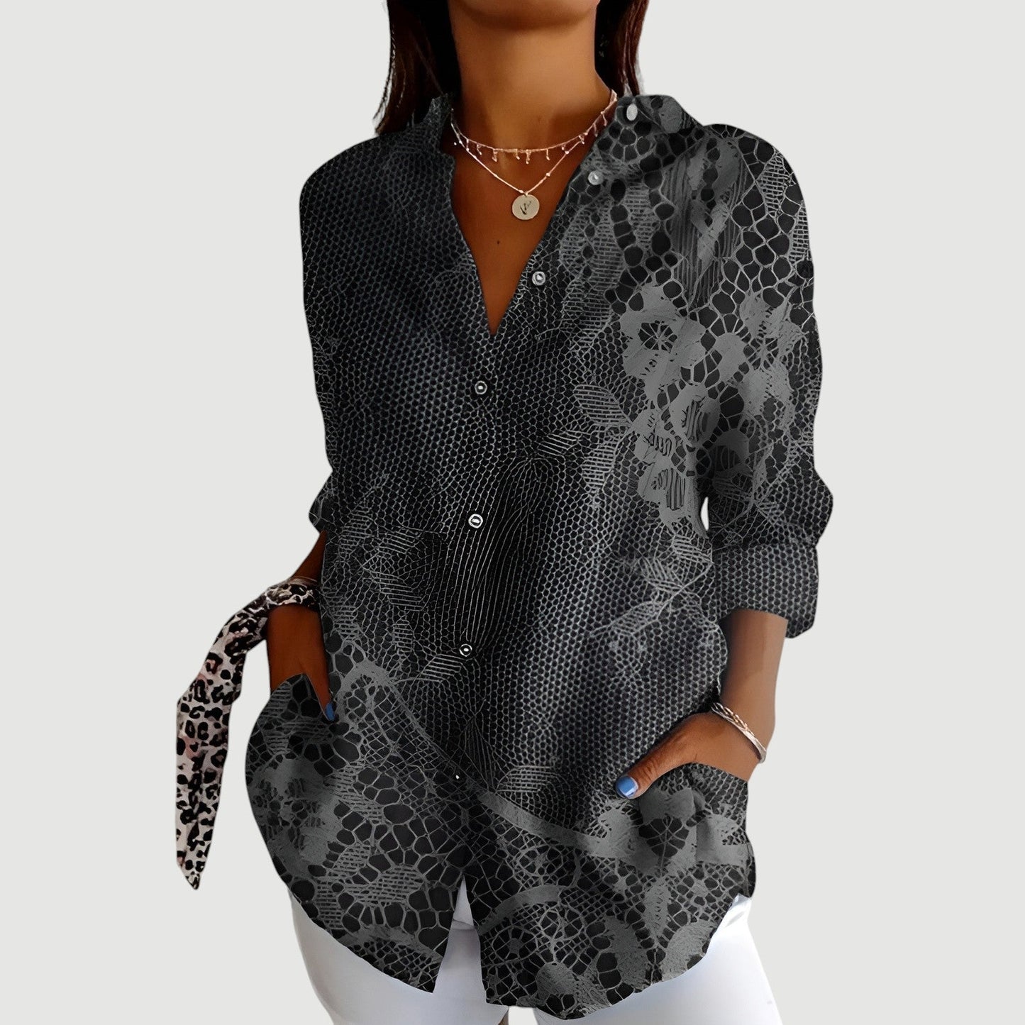 Mathilde™ | Blusa Artística Bloom