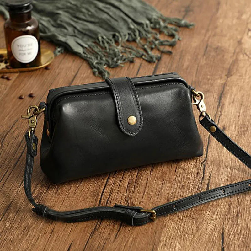 Ivy - Mini bolso bandolera de piel