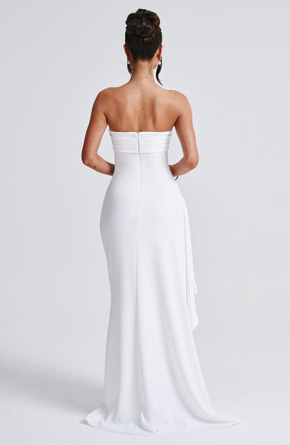 Seraphina™ | Vestido largo con abertura alta 